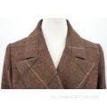 Ladies Coat Four Button Front Pocket